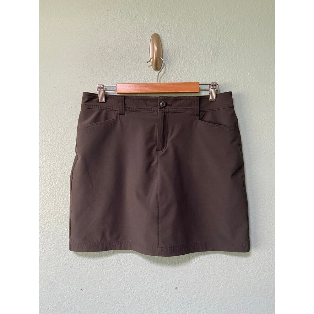 Eddie Bauer Women's Grey Skort‎ Short Outdoor Size 8
